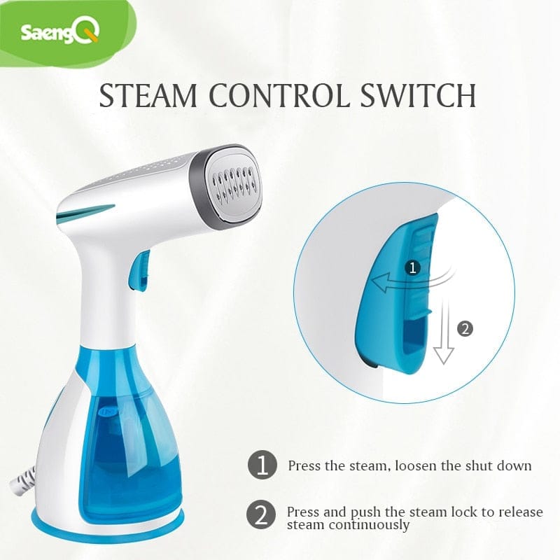 Steam Iron Garment Steamer Handheld Fabric 1500W BENNYS 