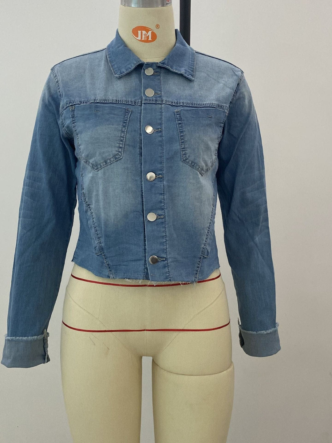 Stretch Denim Jacket Women Slim Short Jacket BENNYS 