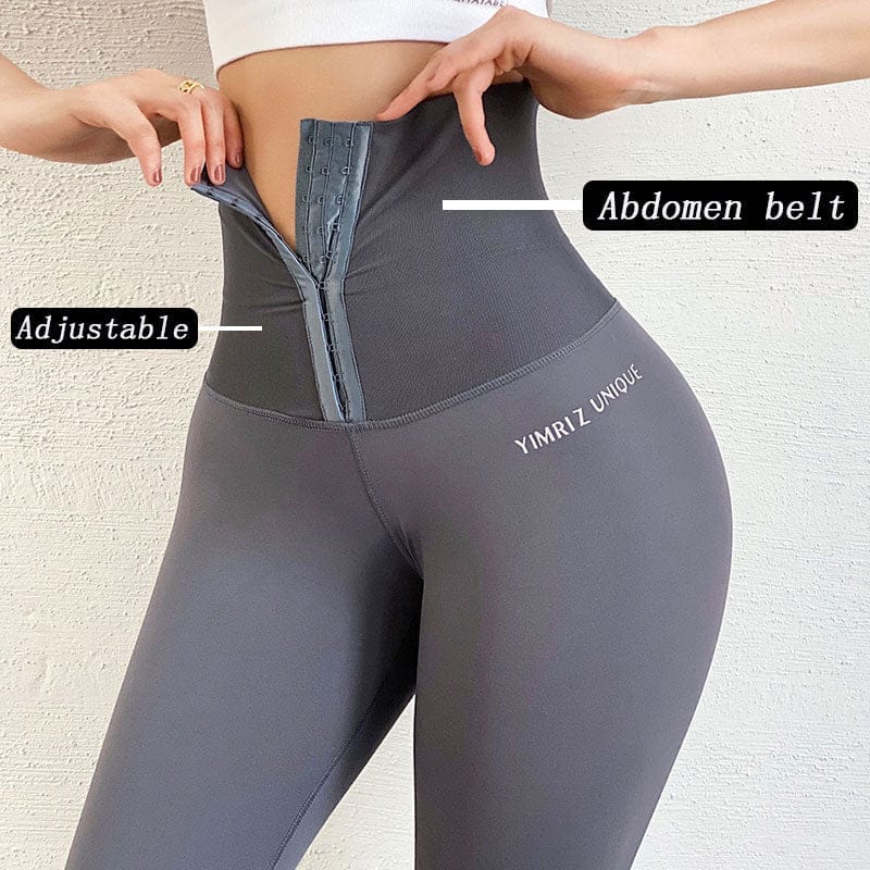 Women Yoga Pants Spandex Polyester Nylon Broadcloth Stretch Fitness  Leggings Gym