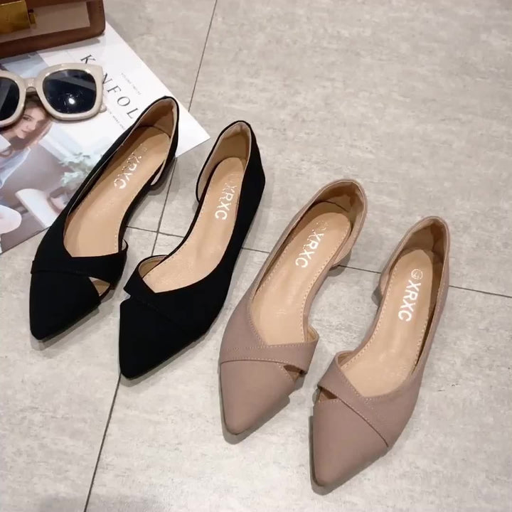 Suede Leather Ballet Flats BENNYS 