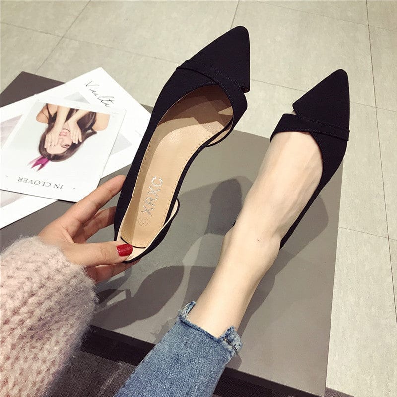 Suede Leather Ballet Flats BENNYS 