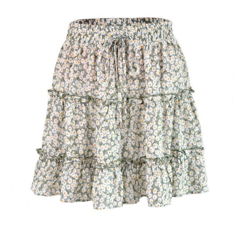 Summer Boho Fashion High Waist Short Skirt For Women BENNYS 