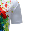 Summer Casual Beach Slim Fit Short Sleeve Breathable Floral Printed Shirt BENNYS 