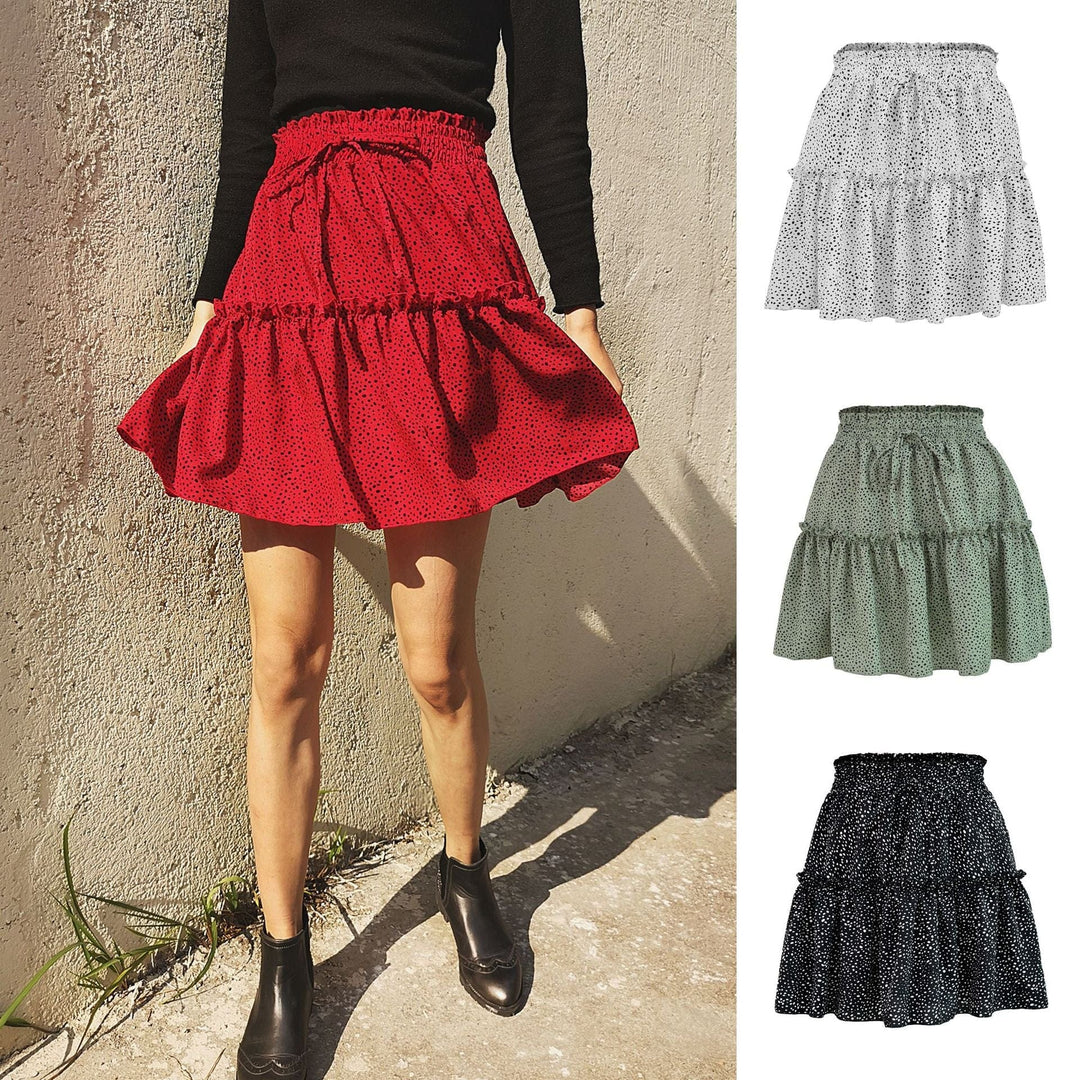 Summer Chiffon Pleated Skirts For Women BENNYS 