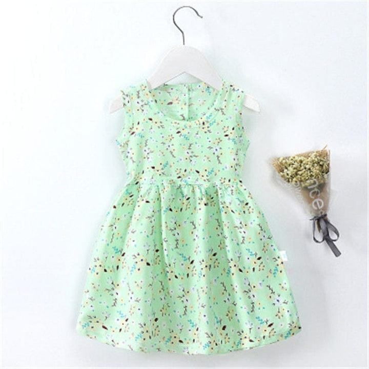 Summer Cute Cartoon Baby Princess Birthday Party Knitted Dresses BENNYS 