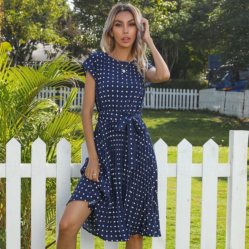 Summer dresses navy store blue