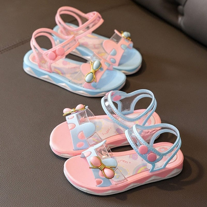 Summer Fashion Sandals For Baby Girls Non-slip Soft Sole Shoes For Kids BENNYS 