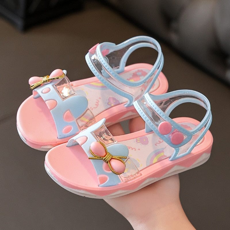 Summer Fashion Sandals For Baby Girls Non-slip Soft Sole Shoes For Kids BENNYS 