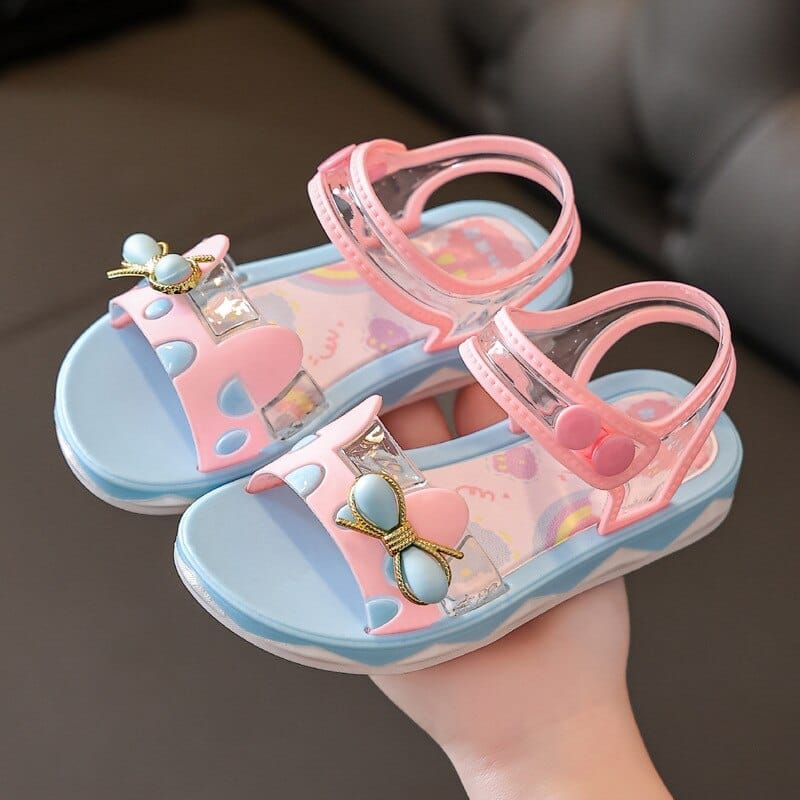 Summer Fashion Sandals For Baby Girls Non-slip Soft Sole Shoes For Kids BENNYS 