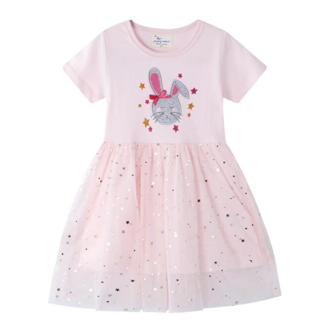 Summer Girls Dress For Kids Dresses toddler rainbow unicorn dress BENNYS 