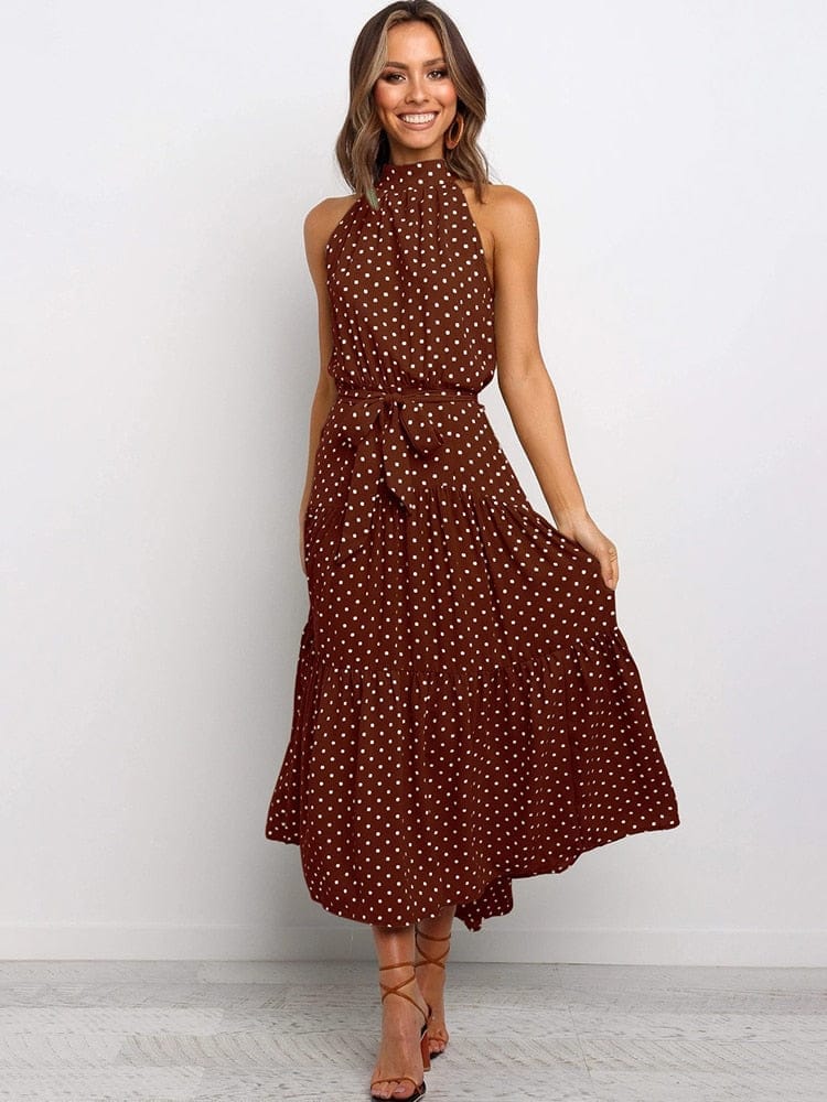 Summer Long Polka Dot Casual Dresses BENNYS 