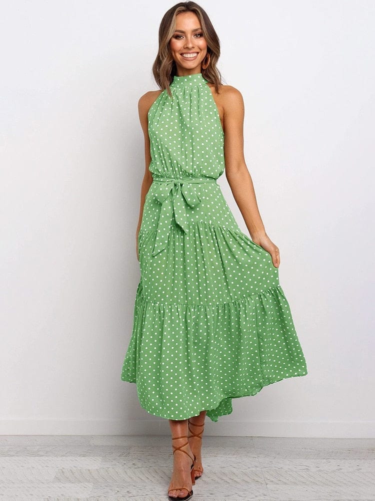 Summer Long Polka Dot Casual Dresses BENNYS 