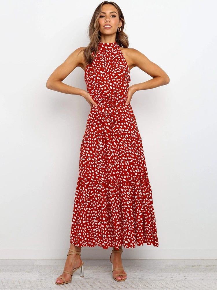 Summer Long Polka Dot Casual Dresses BENNYS 