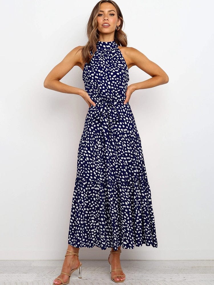 Summer Long Polka Dot Casual Dresses BENNYS 