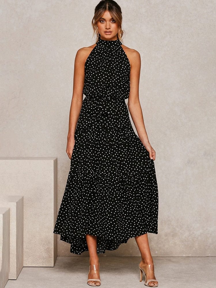 Summer Long Polka Dot Casual Dresses BENNYS 