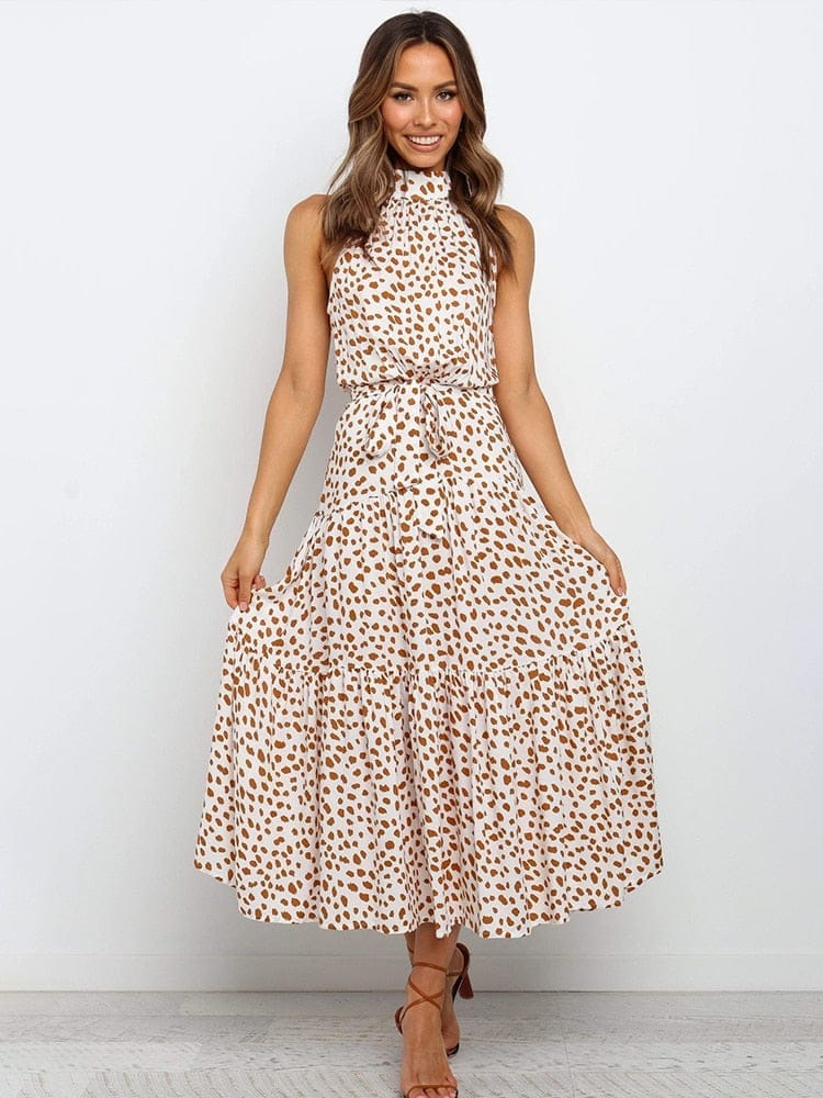 Summer Long Polka Dot Casual Dresses BENNYS 