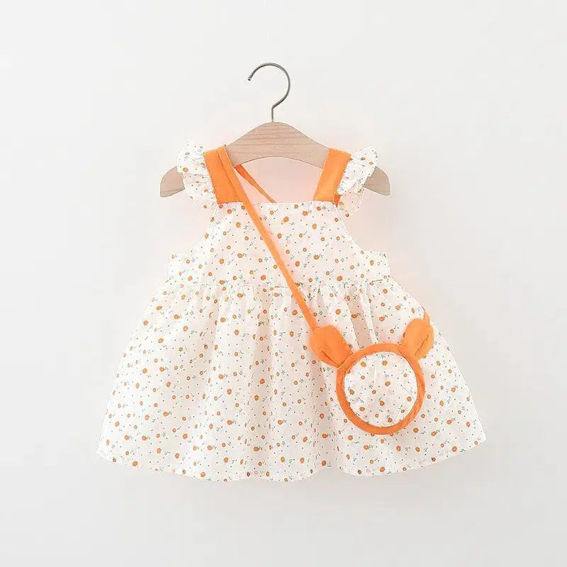 Summer Newborn Dress Fashion Collar Princess Dress