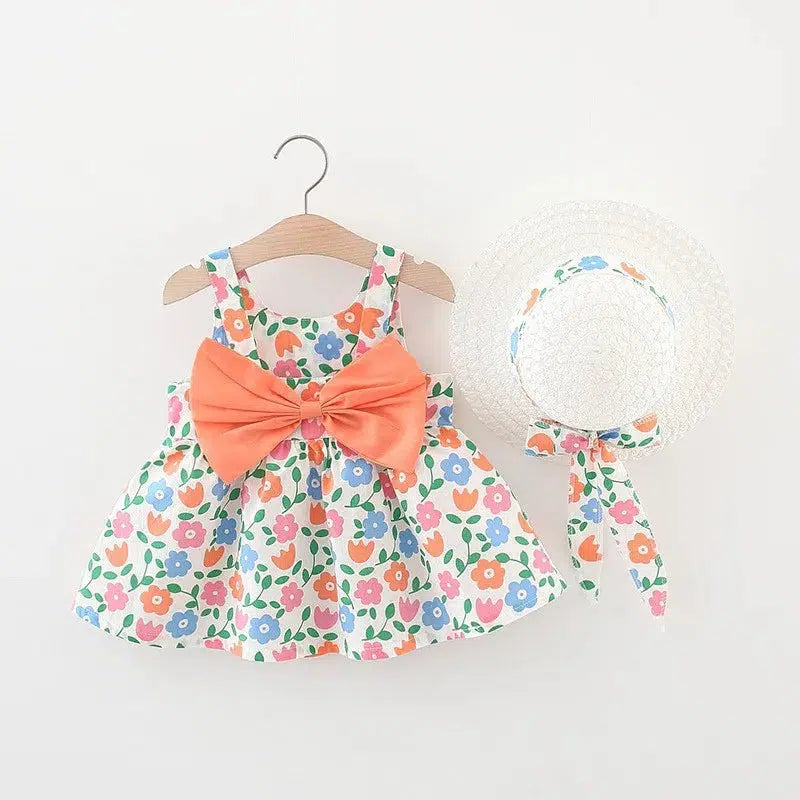 Summer Newborn Dress Fashion Collar Princess Dress