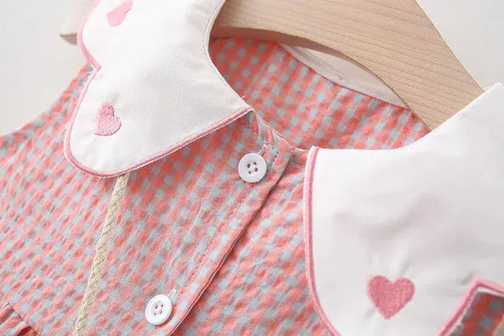 Summer Newborn Dress Fashion Collar Princess Dress