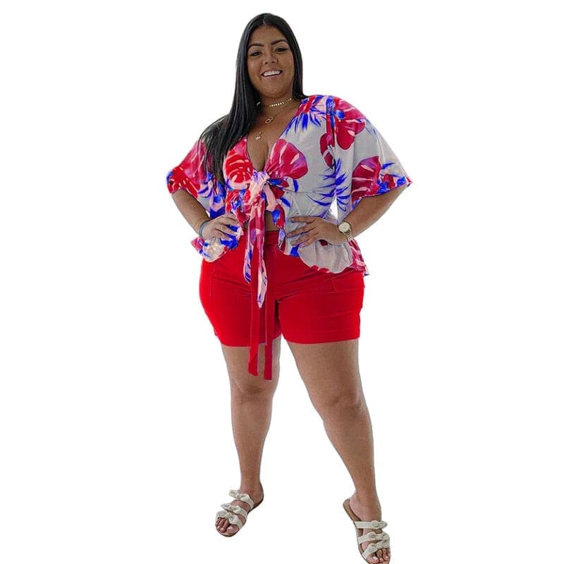 Plus size clearance champion short sets