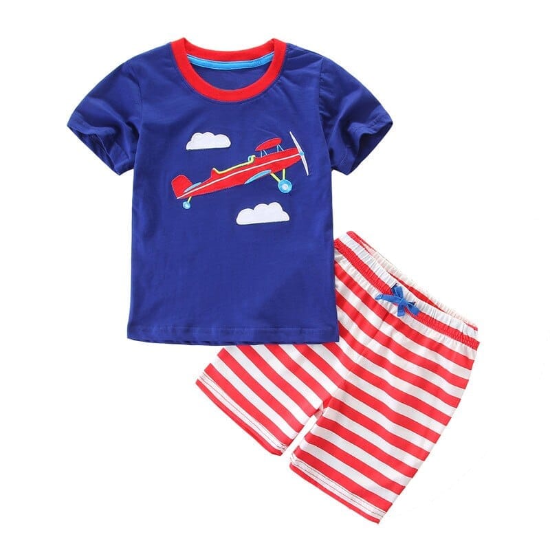 Summer Print Boys And Girls Clothing Sets BENNYS 