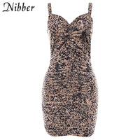 Summer Sexy Leopard Body-con Mini Dress BENNYS 