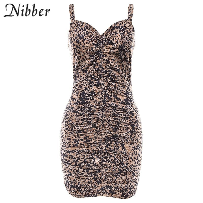 Summer Sexy Leopard Body-con Mini Dress BENNYS 