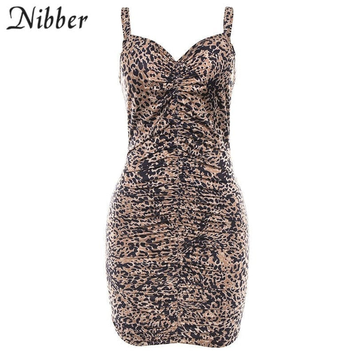 Summer Sexy Leopard Body-con Mini Dress BENNYS 