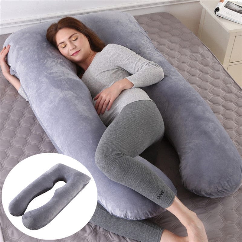 Summer Sleeping Support Pillow For Pregnant Women U Shape Maternity Pillows Pregnancy Ice Silk BENNYS 