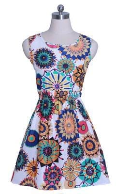 Summer Sleeveless Causal Beach Sundress BENNYS 