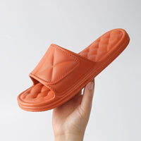 Summer Slippers Plaid Design Bathroom Slippers For Women Shoes BENNYS 