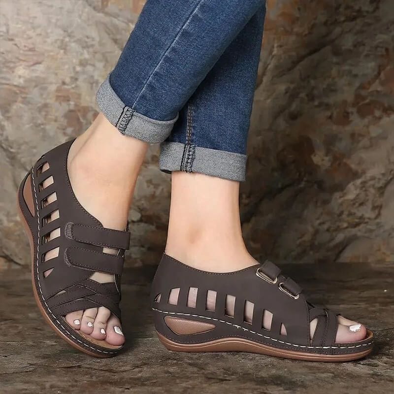 Summer Women Sandals Wedge Sandals Casual Women Shoes Ladies Platform Sandalias PlSize Open Shoes PlSize BENNYS 