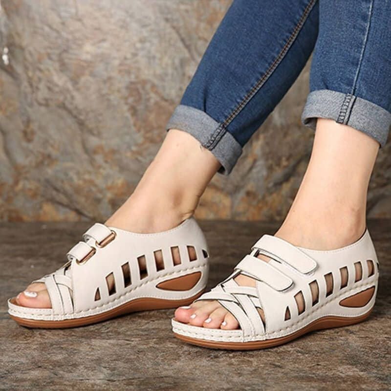 Summer Women Sandals Wedge Sandals Casual Women Shoes Ladies Platform Sandalias PlSize Open Shoes PlSize BENNYS 