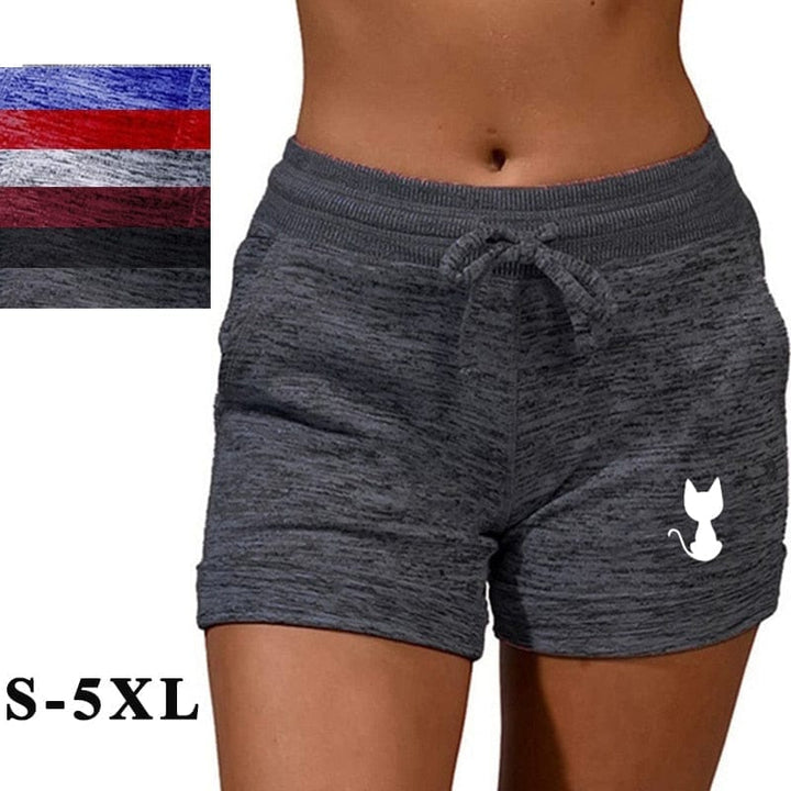 Summer Women's Printed Elastic Casual Sports Sweatpants BENNYS 