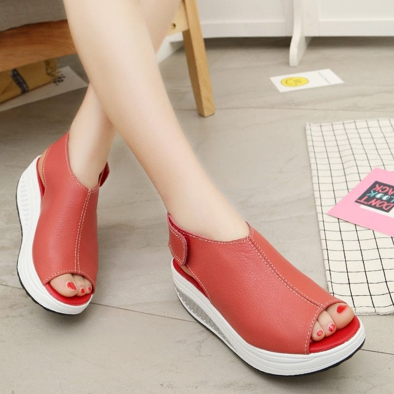 Peep toe hot sale summer shoes