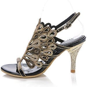Summer Women's Shoes Cashmere Stiletto Open Toe High Heels Sandals BENNYS 