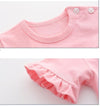 Summer baby girl clothing Top Children clothes Kids Tee Shirt for girls BENNYS 