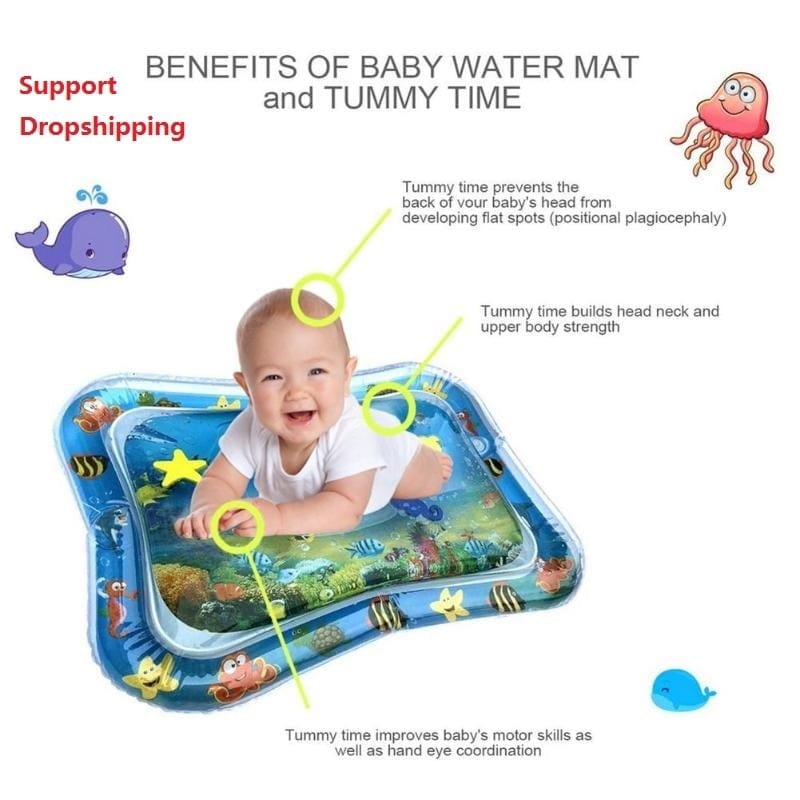 Summer inflatable water mat for babies Safety Cushion Ice Mat BENNYS 