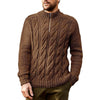 Sweater Men's Solid Color Half High Neck Long Sleeve Sweater BENNYS 