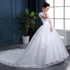 Sweet Wedding Dresses Classic V-neck Wedding Ball Gown BENNYS 