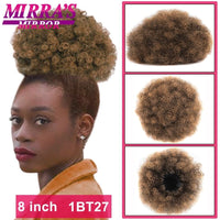 Synthetic Afro Puff Drawstring Ponytail Hair 10 Inch BENNYS 
