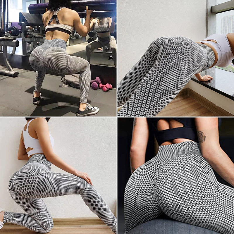 TIK Tok Leggings Women Butt Lifting Workout Tights Plus Size Sports High Waist Yoga Pants BENNYS 