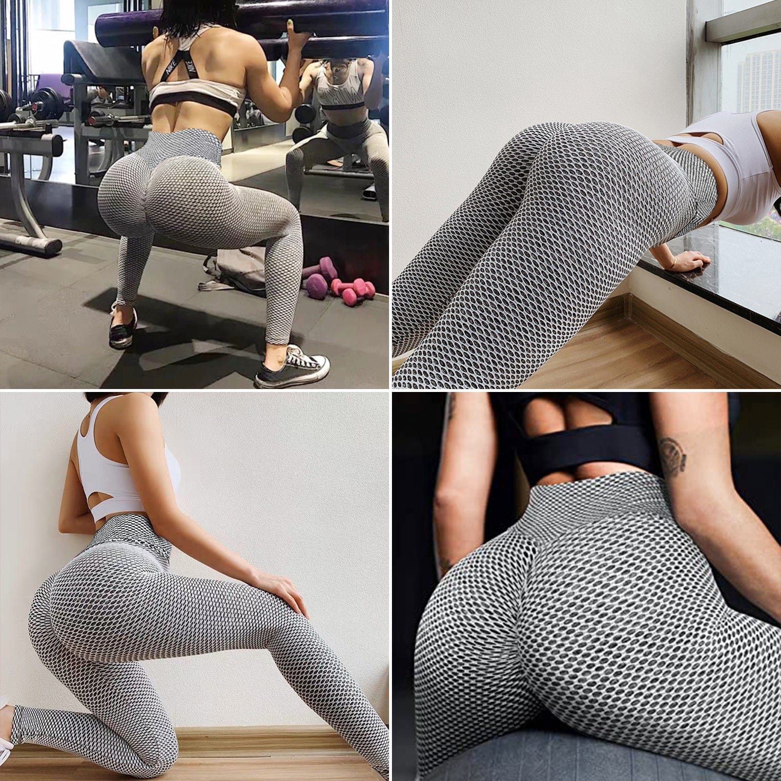 Sports Leggings Women Yoga Pants Workout Fitness Gym High Waist Stretch  Butt Pants -  Canada