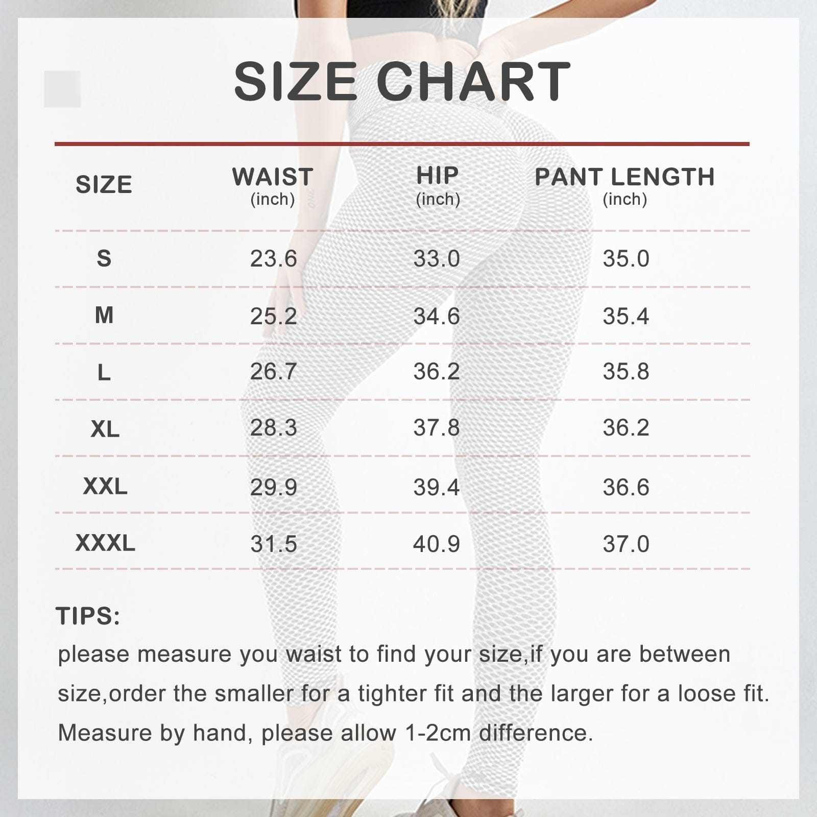 RQYYD Clearance Women's Plus Size High Waist Yoga Pants Tummy Control  Workout Ruched Butt Lifting Stretchy Leggings Textured Booty Tights(Red,XXL)