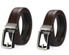 TV Belt Men's Comfort Click Fake Pin Buckle Men's Leather Belt BENNYS 