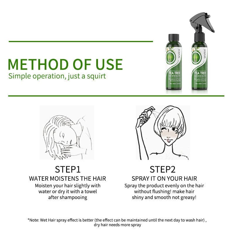 Tea Tree Oil Conditioner Repair Hair Smoother BENNYS 