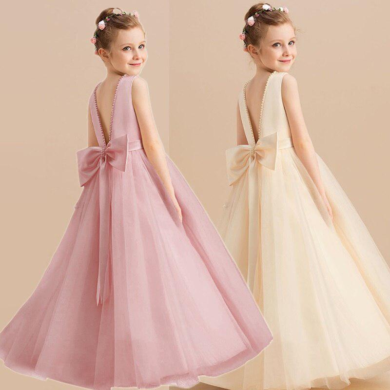 Teen Girl Party Dress for Wedding Backless Princess Dress BENNYS 