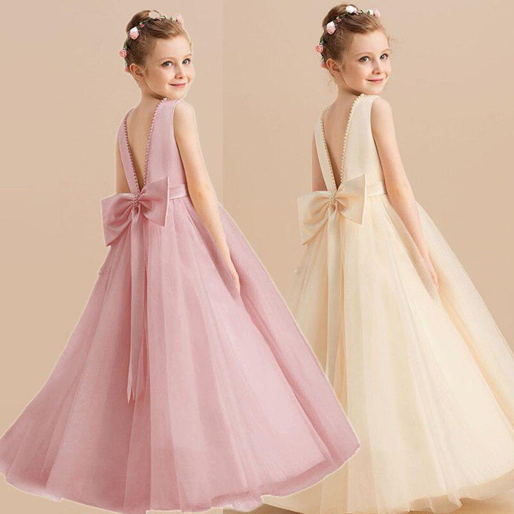 Teen Girl Party Dress for Wedding Backless Princess Dress BENNYS 