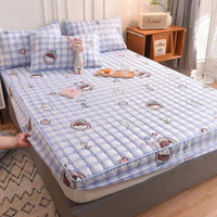 Thicken Quilted Mattress Cover King or Queen Bed Fitted Bed Cover BENNYS 