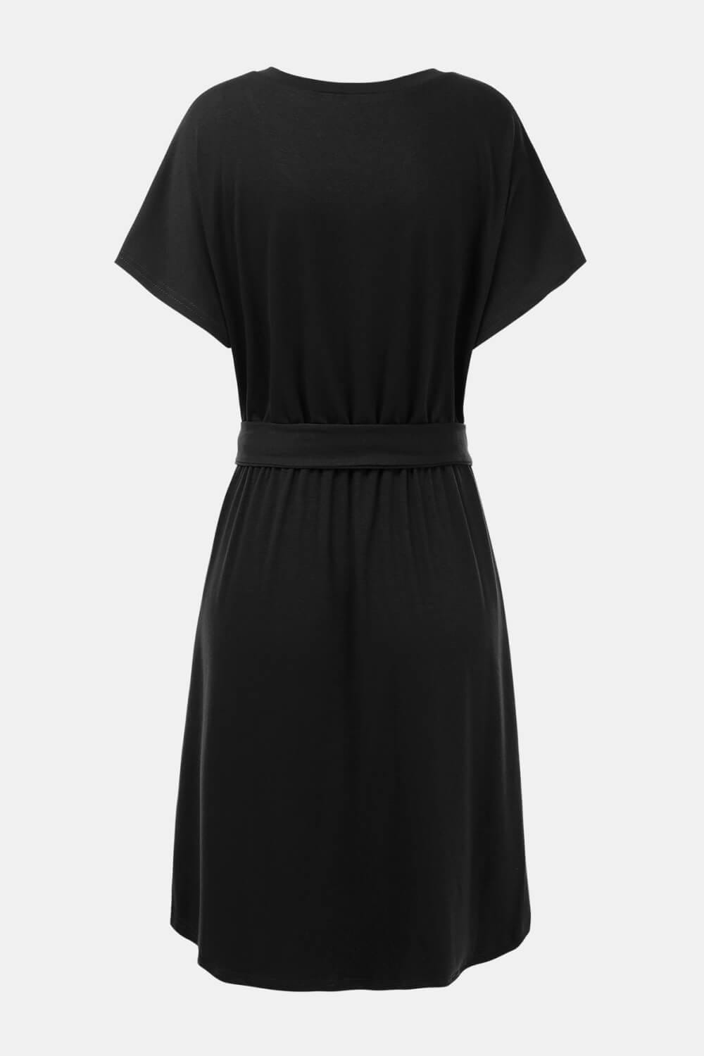 Tie Waist Curved Hem Dress BENNYS 